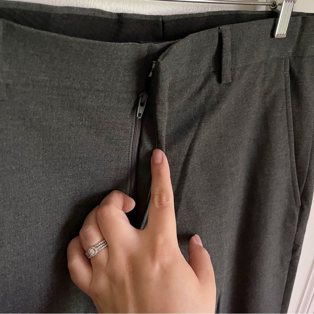 JF J. Ferar Gray Dress Pants - Picture 3 of 6